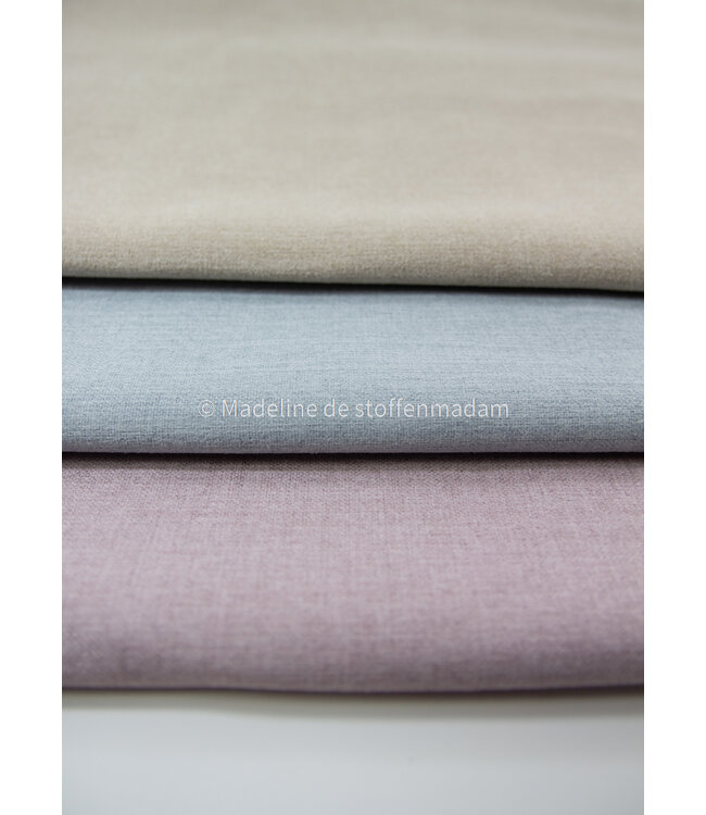 oudroze - heel mooie stevige stof - met fleece achterkant - perfect voor tassen of om te stofferen - voor interieur