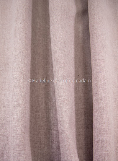 dusty pink rugged fabric with fleece backing - perfect for bags and furniture - interior fabric
