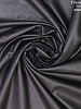 Fibremood black - vegan leather stretch soft backside - Tilda Flora