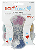 Prym Love Press Stud Jersey Colour MS 8 mm 6 Colours Brass