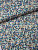 kokka flowny blue/beige - cotton