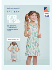 about blue fabrics Catch the sun - pattern