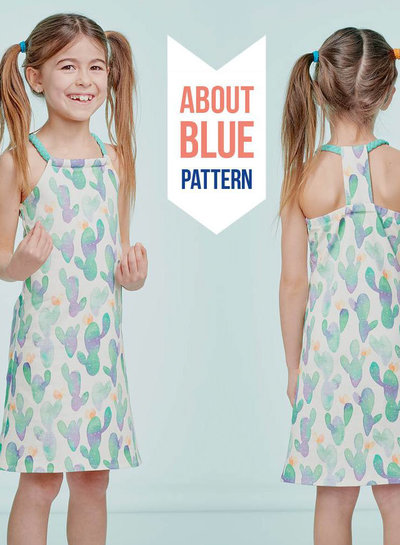 about blue fabrics Catch the sun - pattern