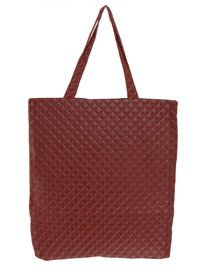 Swafing quilted vegan leather burgundy - Alma