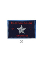 M. Designed for success - strijkapplicatie -  11 * 7