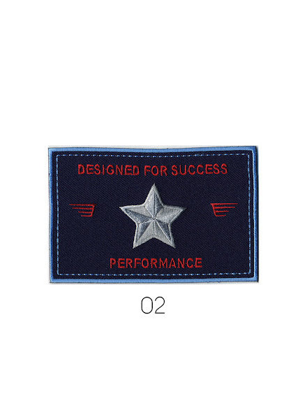 Designed for success - iron on application - 11 * 7