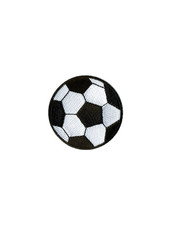 M. voetbal - strijkapplicatie - diameter 3cm