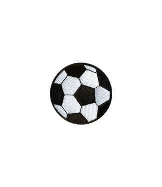 football -  iron on application - diameter 3cm