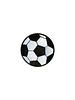 M. voetbal - strijkapplicatie - diameter 3cm