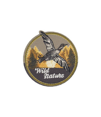 M. Wild nature - wild goose  iron on application 4.5 * 6