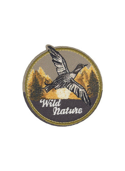 M. Wild nature - wild goose  iron on application 4.5 * 6