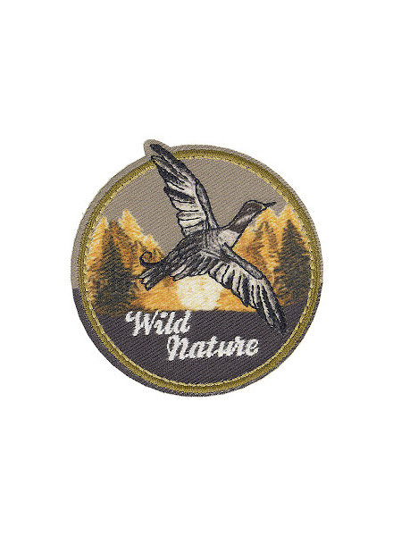 M. Wild nature - wild goose  iron on application 4.5 * 6