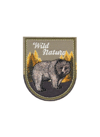 M. Wild nature - beer strijkapplicatie 5,5 * 4,5