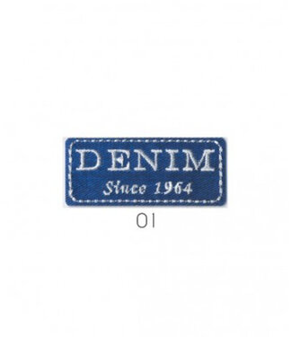 denim since 1964  -  iron on application 5