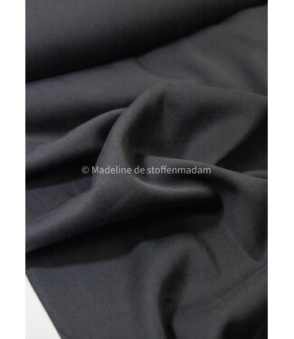 black - sandwashed lyocell blend