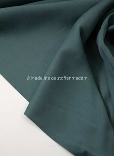 M. petrol - Sandwashed lyocell blend - licht elastisch