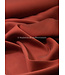 burnt orange - Sandwashed lyocell blend - licht elastisch
