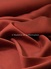 burnt orange - Sandwashed lyocell blend - licht elastisch