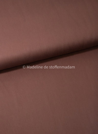 cameo bruin - Sandwashed lyocell blend - licht elastisch