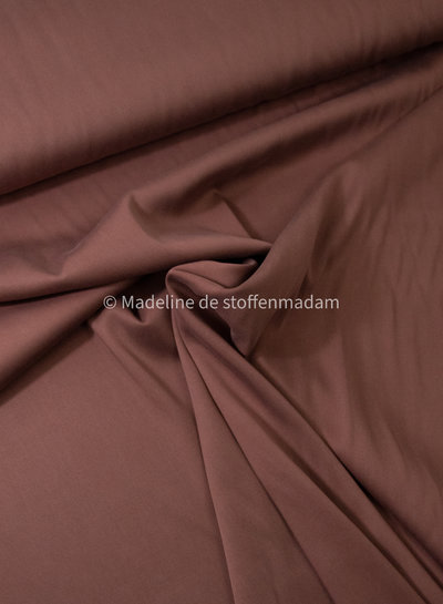 cameo bruin - Sandwashed lyocell blend - licht elastisch