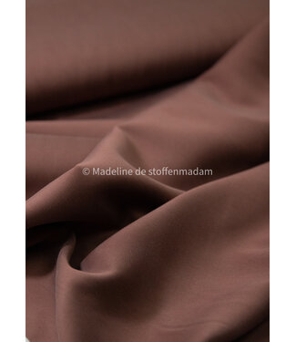 cameo bruin - Sandwashed lyocell blend - licht elastisch