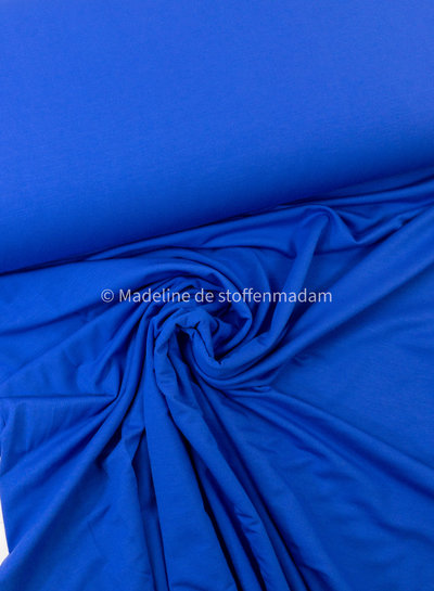 M. Klein blauw - bamboe french terry