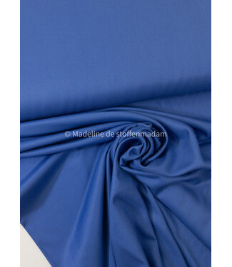 Klein blue bamboo - supple fabric - no creases
