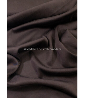 dark brown - Sandwashed lyocell blend