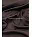 donkerbruin - Sandwashed lyocell blend - licht elastisch