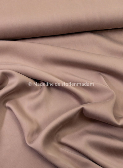 oudroze - Sandwashed lyocell blend - licht elastisch