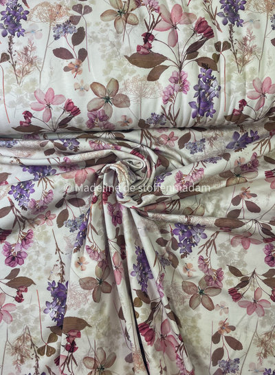 M. romantic floral print - beautiful jersey