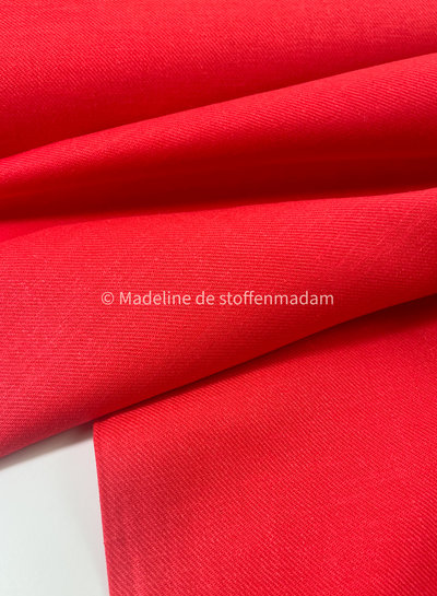 M. rood - viscose linnen blend