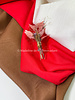 M. rood - viscose linnen blend