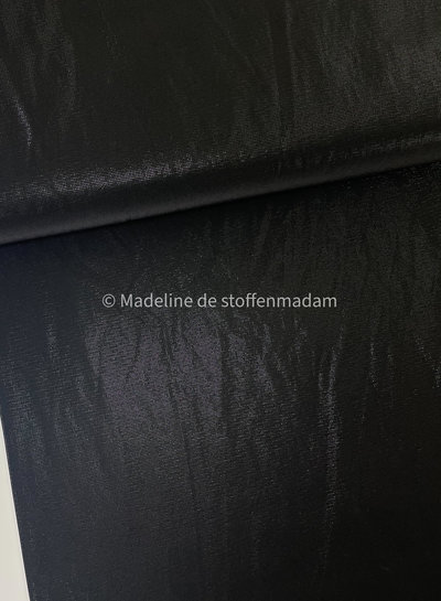 zwart impermeable - wind- en waterdichte stof