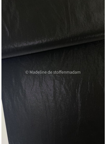 zwart impermeable - wind- en waterdichte stof