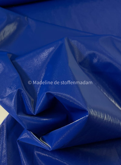 M. kobaltblauwe impermeable - wind- en waterdichte stof
