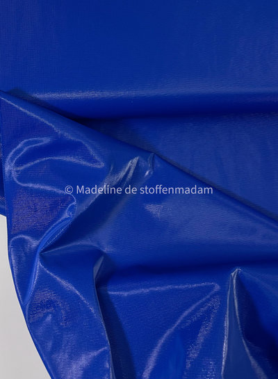 M. kobaltblauwe impermeable - wind- en waterdichte stof