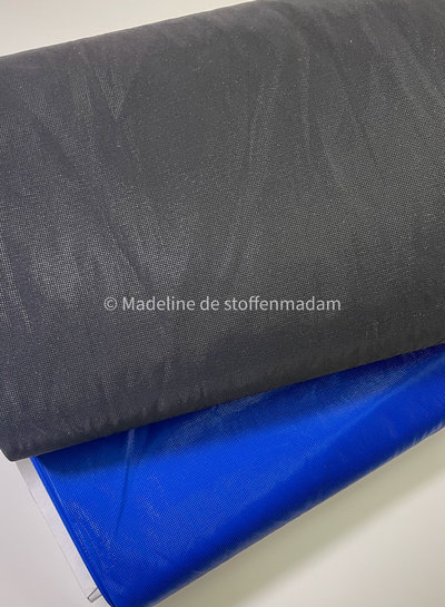M. kobaltblauwe impermeable - wind- en waterdichte stof