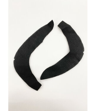 Sleeve heads - black - sold by the pair