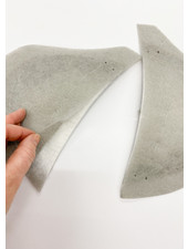 mantel schoudervulling - epaulette - grijs - per paar