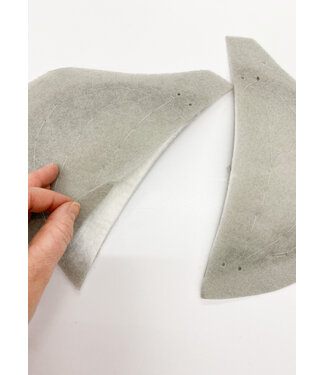 sleeve pads- grey - sold by the pair