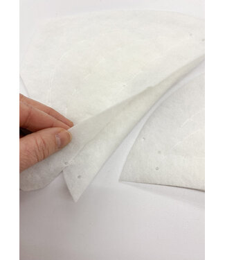 sleeve pads- white - sold by the pair
