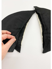 sleeve pads with mousse 15mm - black- sold by the pair