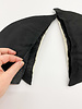 M. sleeve pads with mousse 15mm - black- sold by the pair