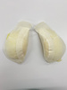 preformed with sleeve head - sleeve pads with mousse 15mm - white - sold by the pair