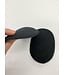 stevige raglan schoudervulling met mousse - 20mm - zwart