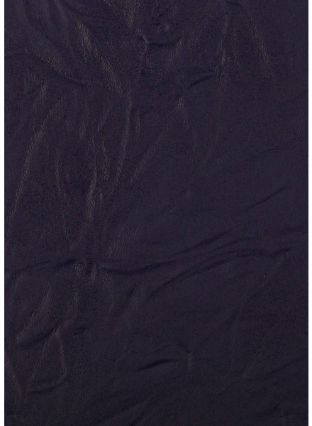 crincle artificial leather - navy blue