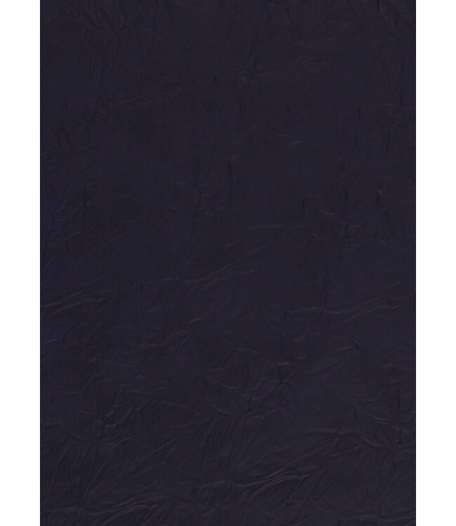 crincle kunstleer - marineblauw