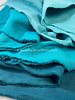 M. turquoise - washed effen linnen - 8oz
