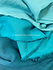 M. turquoise - washed linen - 8oz